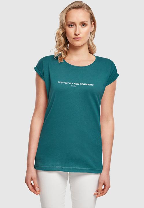Produktbild Merchcode Ladies Hope Extended Shoulder Tee - 112549 (L)