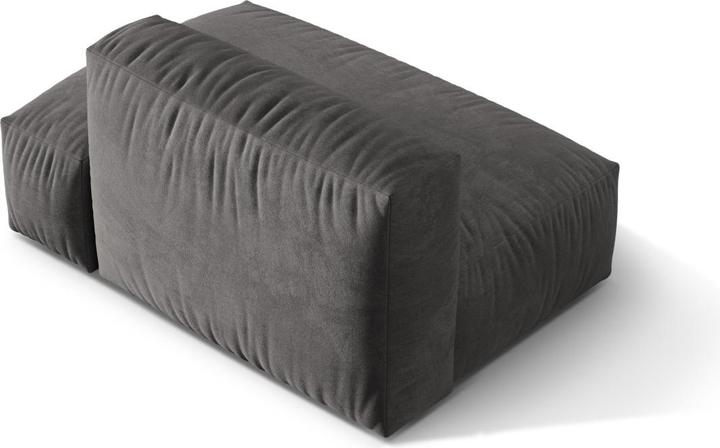 Actual product image Micadoni Modular Right Open Corner Sofa, "Martina", 1 Seat, 133x106x75 Made in Europe (2 person sofa)