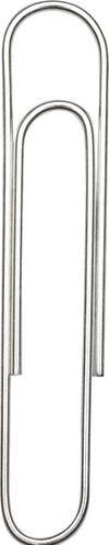 Office Depot Graffette rotonde 50 mm metallo argento, zinco (100 x)