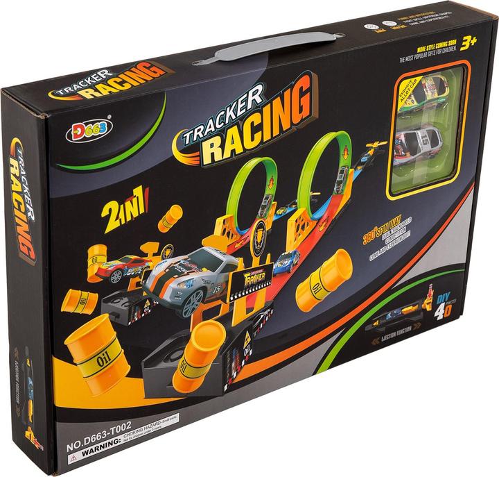 Actual product image Duel Launch Set Loopings racetrack