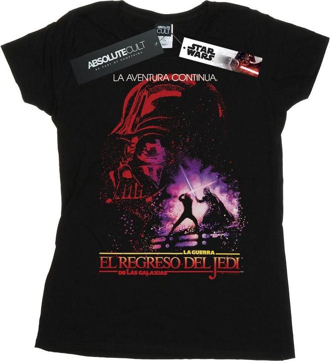 Star Wars Return Of The Jedi Spanish Poster TShirt (M)