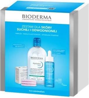 Immagine prodotto Bioderma Set natalizio Hydrabio 2024 - H2o 500 Ml, Hyalu Serum 30 Ml, Glov Fluffy Reusable Pads 3 Pi (Set per la cura del viso)