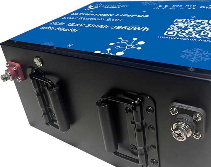 Produktbild Ultimatron ULM-12V-310Ah POLAR LiFePO4 Untersitz-Versorgungsbatterie (mit Heater) (12.80 V, 310 Ah)