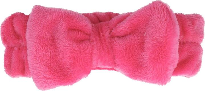 Vanessa Beauty SPA Teddy Plush Headband - Hot Pink