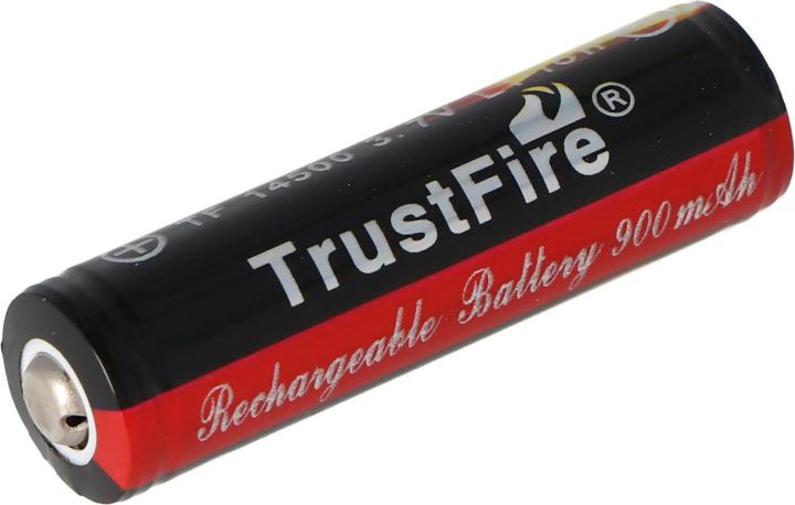 Actual product image Trustfire Akku 14500 geschützte Li-Ion-Zelle (Flame) (1 pcs., 14500, 900 mAh)