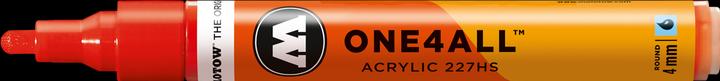 Produktbild Molotow Filzstift One4all 227HS traffic red 013 (Rot, 4 mm, 1 x)