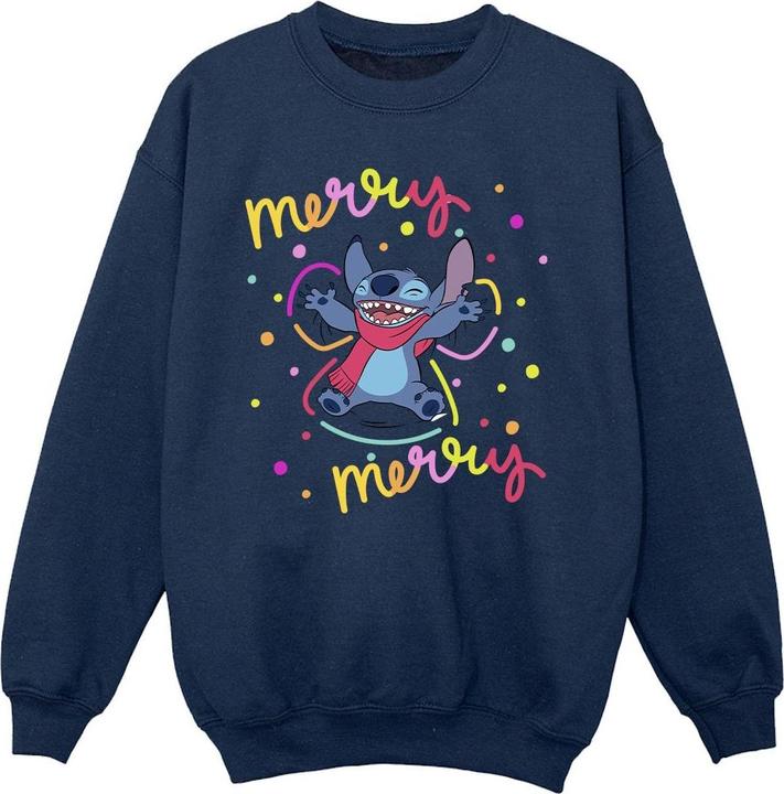 Disney Lilo & Stitch Merry Rainbow Sweatshirt Mädchen