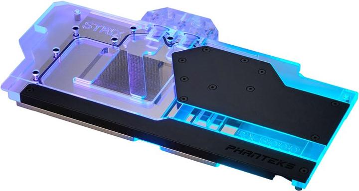 Produktbild Phanteks Glacier G6000 STRIX GPU Water Block, ASUS RX 6800/6900 Strix/TUF, D-RGB - mit Backplate, sc