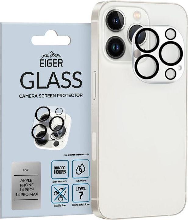 Actual product image Eiger Mountain Glass Lens (1 Piece, Apple iPhone 14 Pro, Apple iPhone 14 Pro Max)
