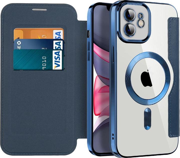 Image du produit Techsuit - SmartMag Book Case - iPhone 11 - Blue (Apple iPhone 11)