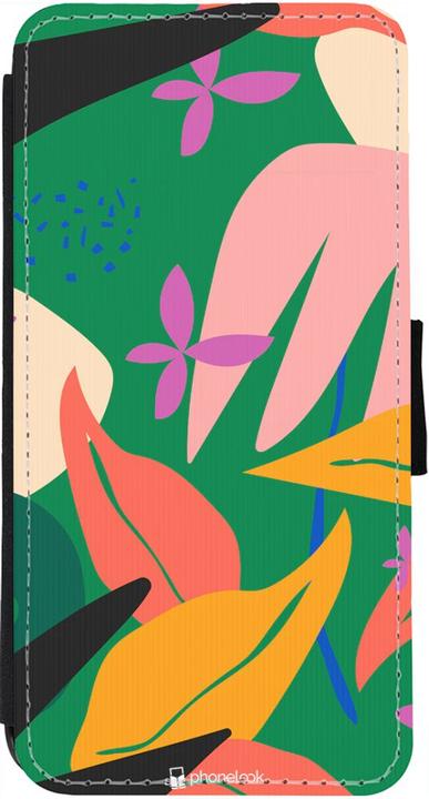 Image du produit PhoneLook Coque Wallet noir Abstract Jungle (Realme 12 Pro+, Apple iPhone 12)