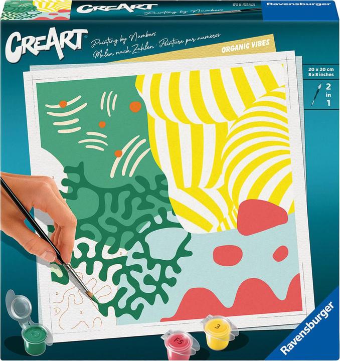 Actual product image Ravensburger CreArt Organic Vibes