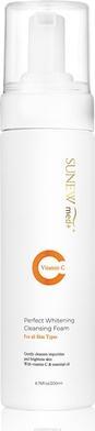 Actual product image SunewMed+ Sunewmed Perfect Whitening Cleansing Foam Active Face And Eye Cleanser 200ml (Foam, 200 ml)
