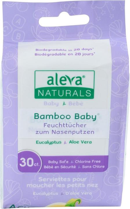 Actual product image Aleva Naturals Bambus zum Naseputzen 30 Stk. (30 Piece)