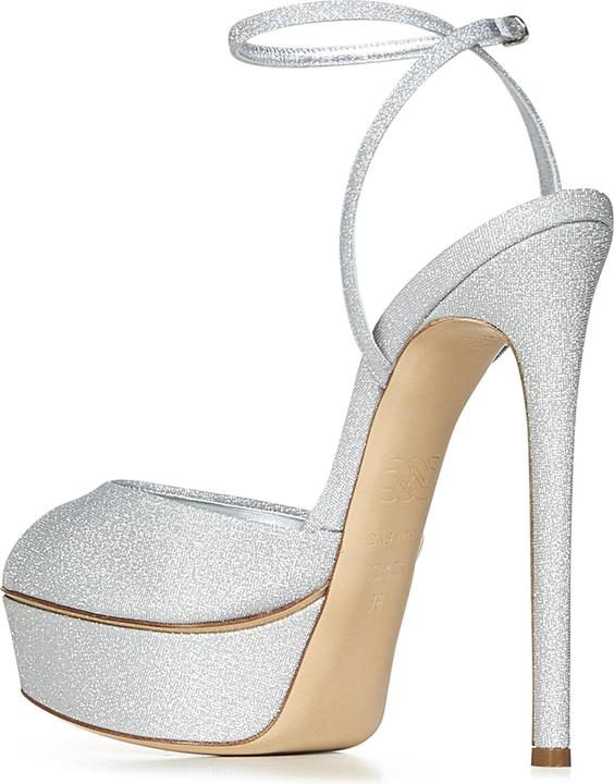 Actual product image Tenuta Casadei Casadei Sandals Silver (39)