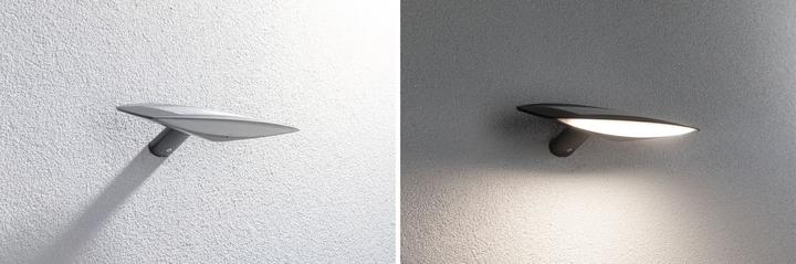 Immagine prodotto Paulmann Lampada da parete solare Kiran (400 lm, IP44)