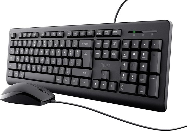 Produktbild Trust TKM-250 Keyboard & Mouse set (Eng. Int., Kabelgebunden)