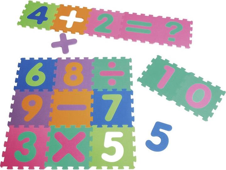 Actual product image Playshoes EVA-puzzle mat 16 pieces (120 x 120 cm)