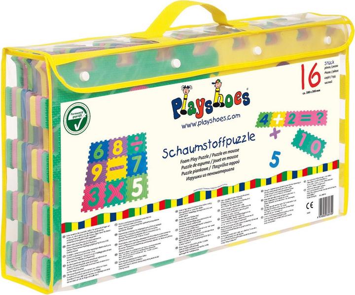 Actual product image Playshoes EVA-puzzle mat 16 pieces (120 x 120 cm)