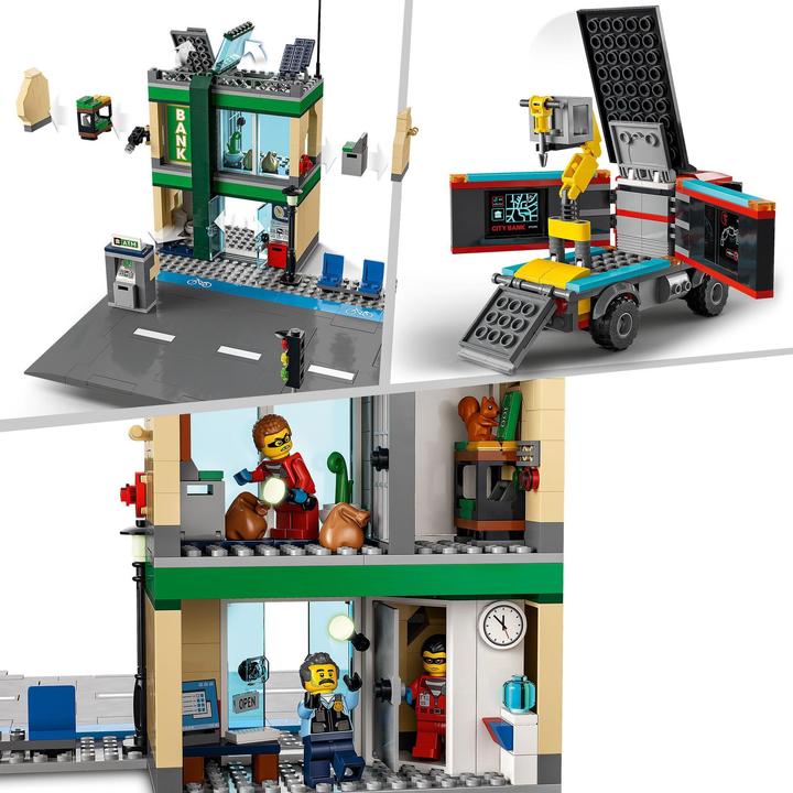 Actual product image LEGO Bank robbery with car chase (60317, LEGO City)