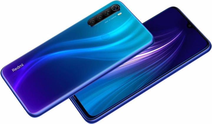 Actual product image Xiaomi Redmi Note 8 (128 GB, Neptune Blue, 6.30", Dual SIM, 48 Mpx, 4G)