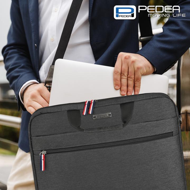 Image du produit Pedea Sacoche pour ordinateur portable URBAN slim 43,9cm (17.3"), grise (17.30")