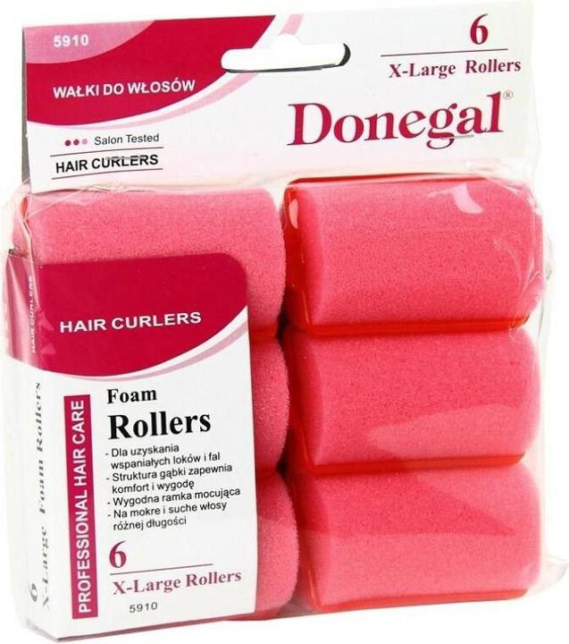 Immagine prodotto Donegal RULLI PER CAPELLI Spugna 36 FMR 6 pezzi FA-5910