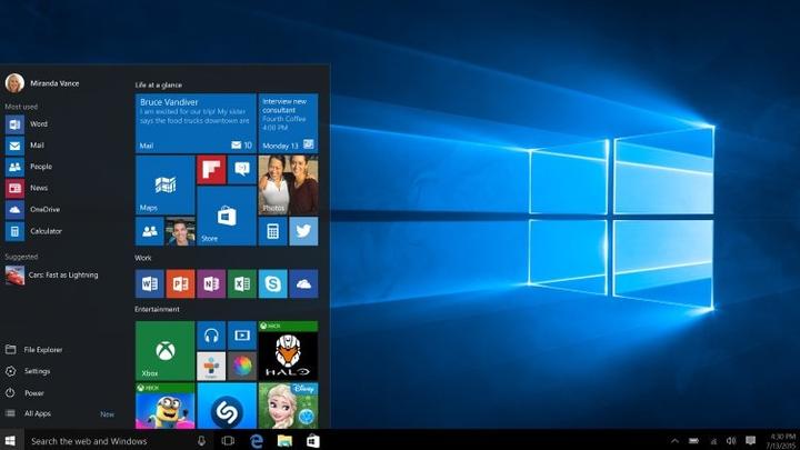 Actual product image Microsoft Windows 10 Home (1 User, 1 Devices/Users)