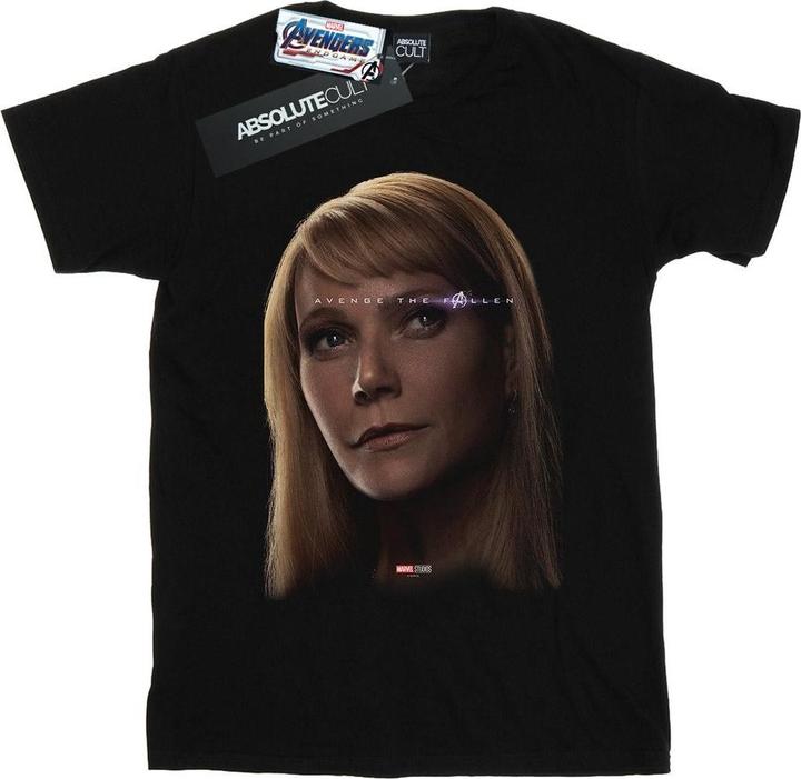 Avengers Endgame Avenge The Fallen Pepper Potts TShirt (4XL)