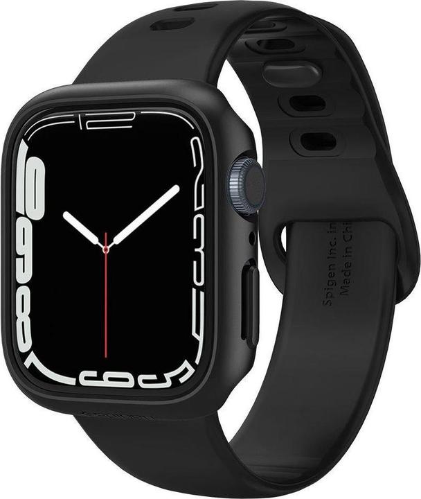 Actual product image Spigen Thin Fit case for Apple Watch 7 (41mm) black