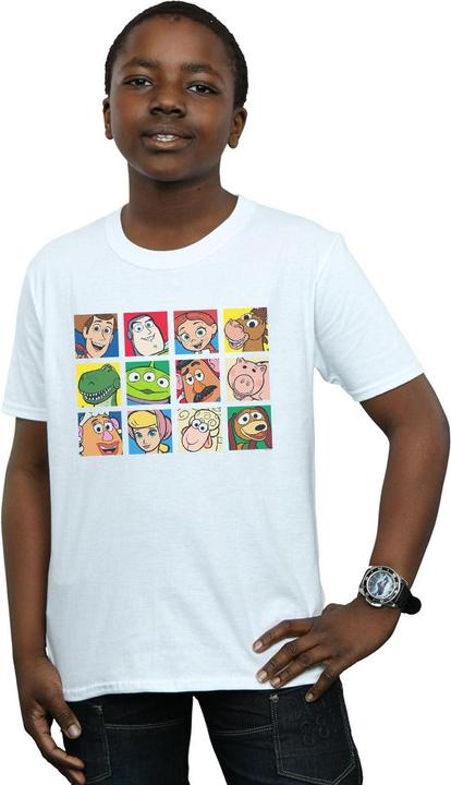 Immagine prodotto Disney Toy Story Character Squares Maglietta Ragazzi (140, 146)