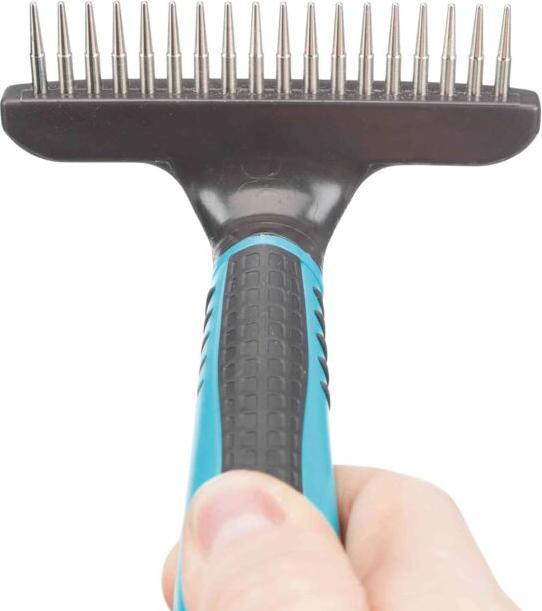 Actual product image Trixie Long hair curry comb (Dog)