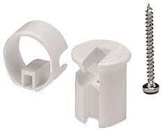 Produktbild Scharnberger+Hasenbein Verteilerblock weiss D=30mm 88420 für Kabel bis 7mm