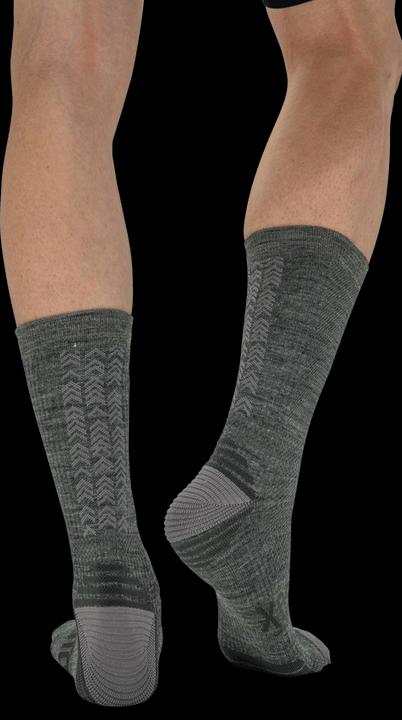 Actual product image Dirtysox Running Merino - Pro - Arrows - Grey (44 - 47)