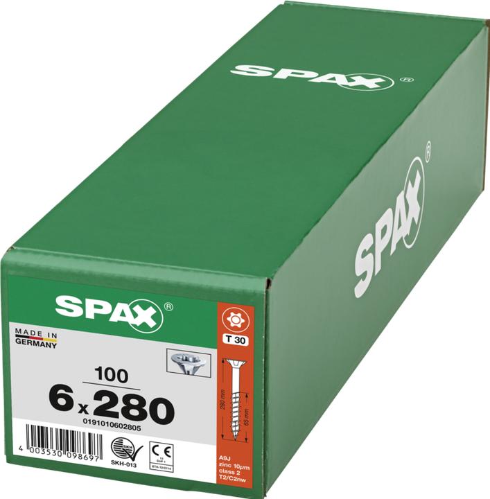 Produktbild Spax Spanplattenschrauben (100 Schrauben pro Stück)