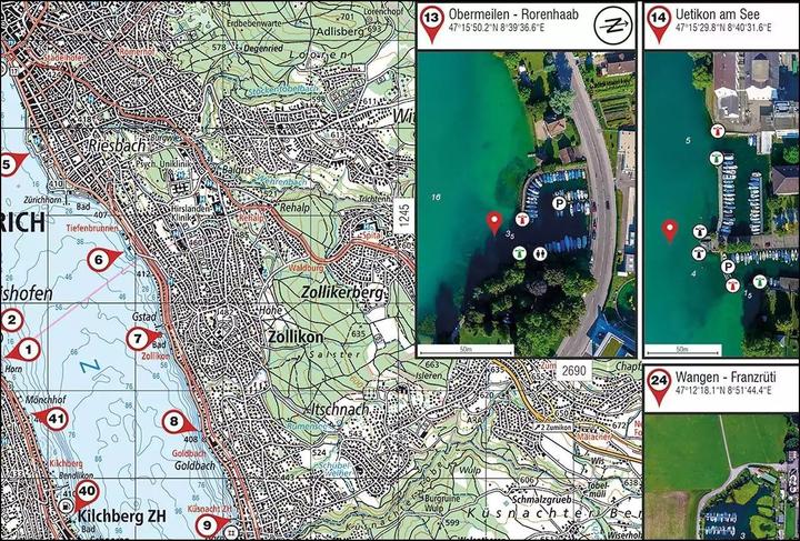 Produktbild Seekarte Map 2, Zürichsee, Walensee