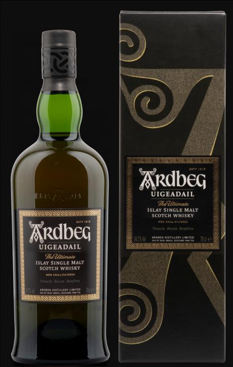 Produktbild Ardbeg Uigeadail (Single Malt, Scotch Whisky, 1 x 70 cl)
