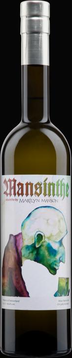 Actual product image Matter-Luginbühl Absinthe by Marilyn Manson (66.60 %, Switzerland, 1 x 70 cl, Absinthe)