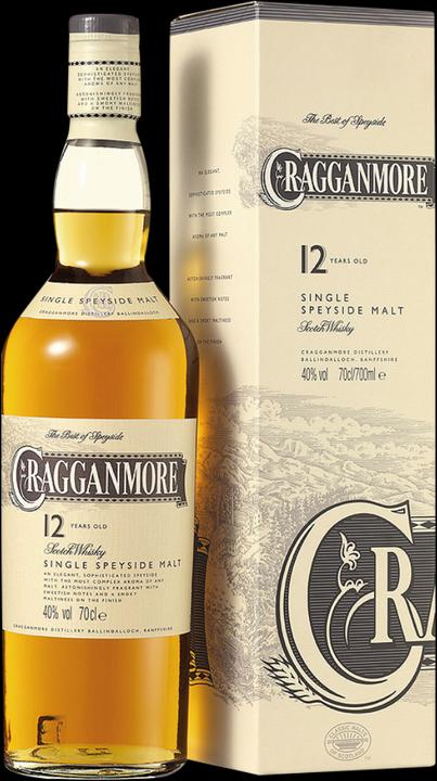 Cragganmore 12 Years (Single Malt, Scotch Whisky, 1 x 70 cl)