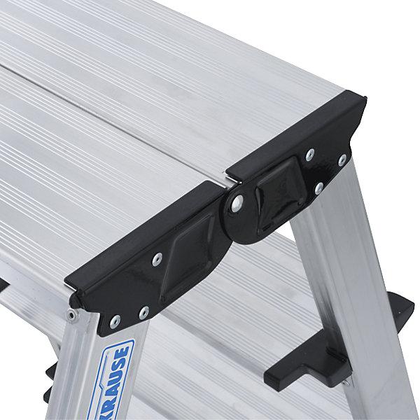 Actual product image Krause KRAU 126047 Double folding step (aluminium) (Folding step, 100 cm)