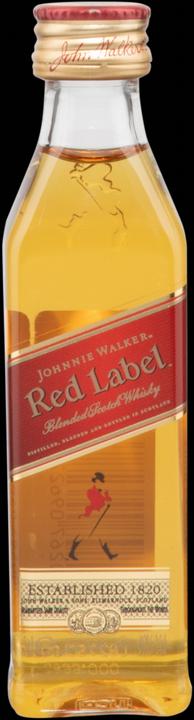 Actual product image Johnnie Walker Red Label (Single Malt, Scotch whisky, 1 x 5 cl)