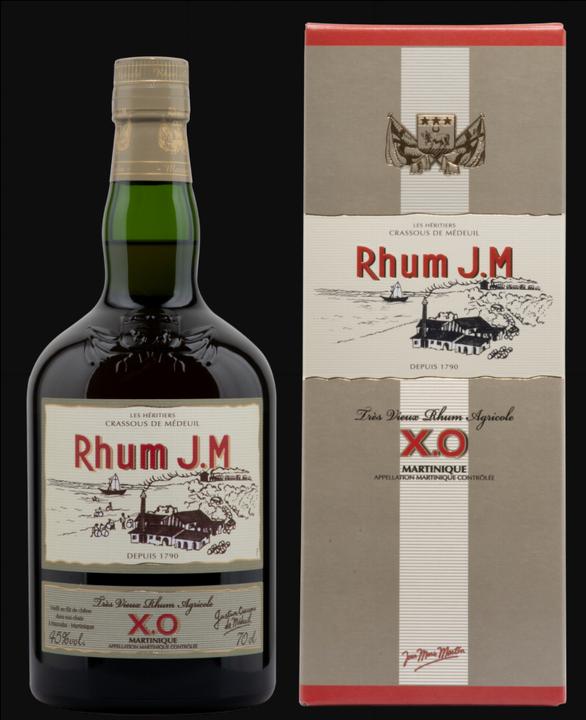 Distillerie J.M Rhum Très Vieux Agricole XO (1 x 70 cl)