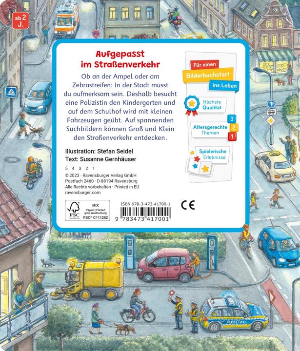 Produktbild Ravensburger Sachen suchen: Im Strassenverkehr (Deutsch)