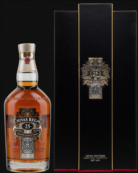 Produktbild Chivas Regal 25 Years Regal (Blended Whisky, Scotch Whisky, 1 x 70 cl)