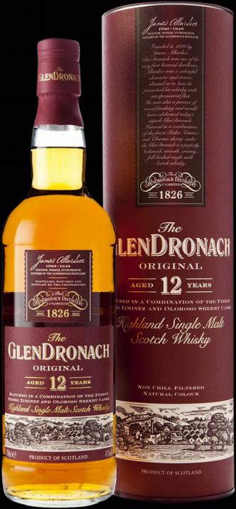 Glendronach 12 Years Original (Single Malt, Scotch Whisky, 1 x 70 cl)