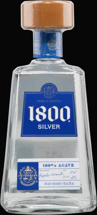Jose Cuervo 1800 Tequila Silver 100% Agave (1 x 70 cl)