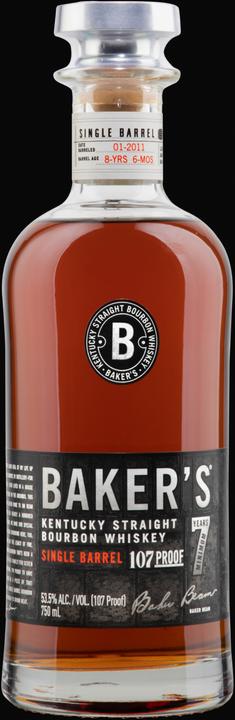 Produktbild Jim Beam 7 Years 107 Proof Kentucky Bourbon Cask Strength Whisky (Bourbon, 1 x 75 cl)