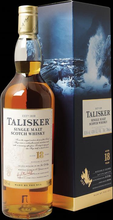 Talisker 18 Years (Single Malt, Scotch whisky, 1 x 70 cl)