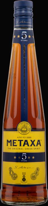 Metaxa 5 stars brandy (1 x 70 cl)