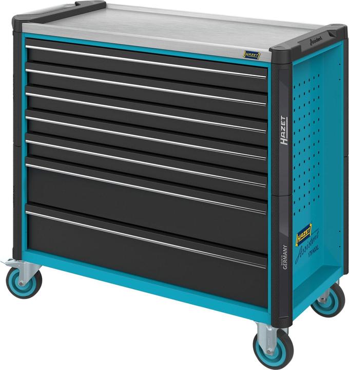 Actual product image HAZET Tool trolley 179NXXL-7/340 W959xD518xH1020mm 600 kg 7 drawers 340 pieces sheet steel (340 x)